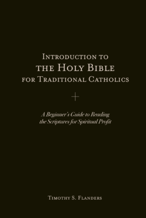 Whether you are a cradle Catholic learning the Holy Bible or a Protestant convert divesting yourself of your Protestantism, this book on the Scriptures is for you.